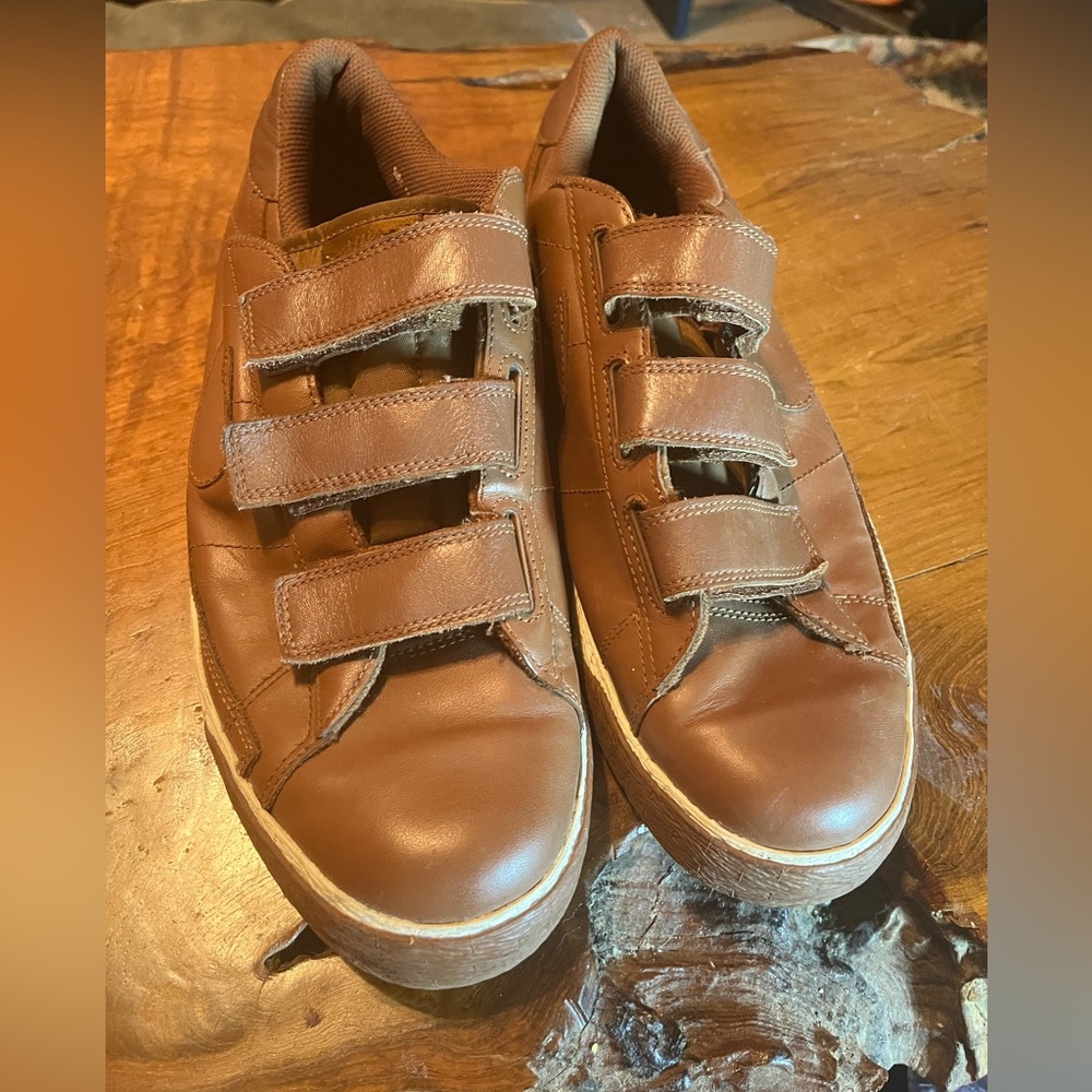Nike Blazer Low ‘Pecan’ Brown Strap Sneakers Size 11 - Picture 2 of 7